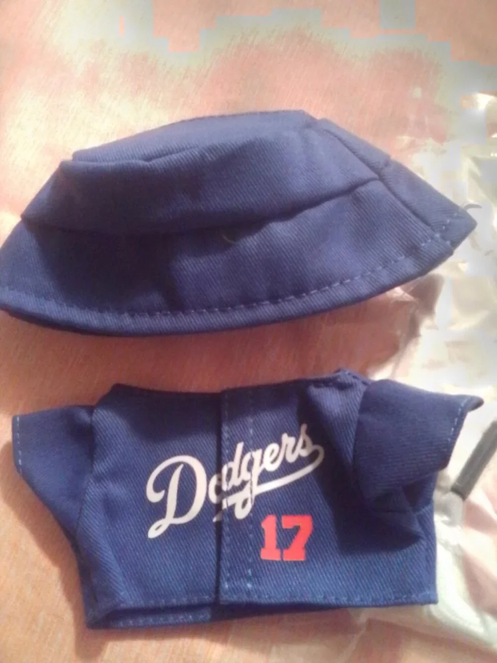 4-Piece Labubu Doll Outfit Bundle | Dodgers, Tweed Dress & Hoodies